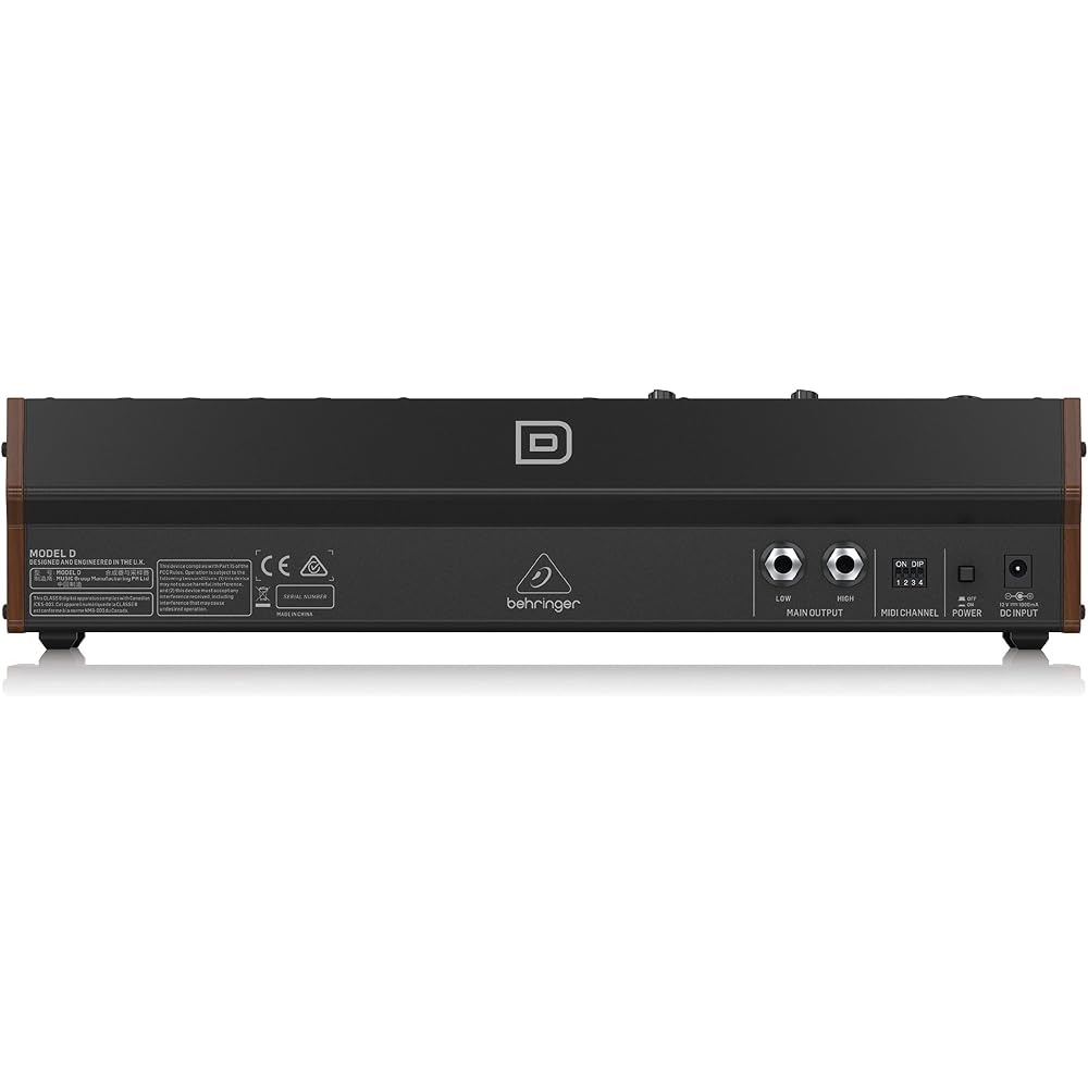 BELLINGER ANALOG SYNTHESIZER MODEL D