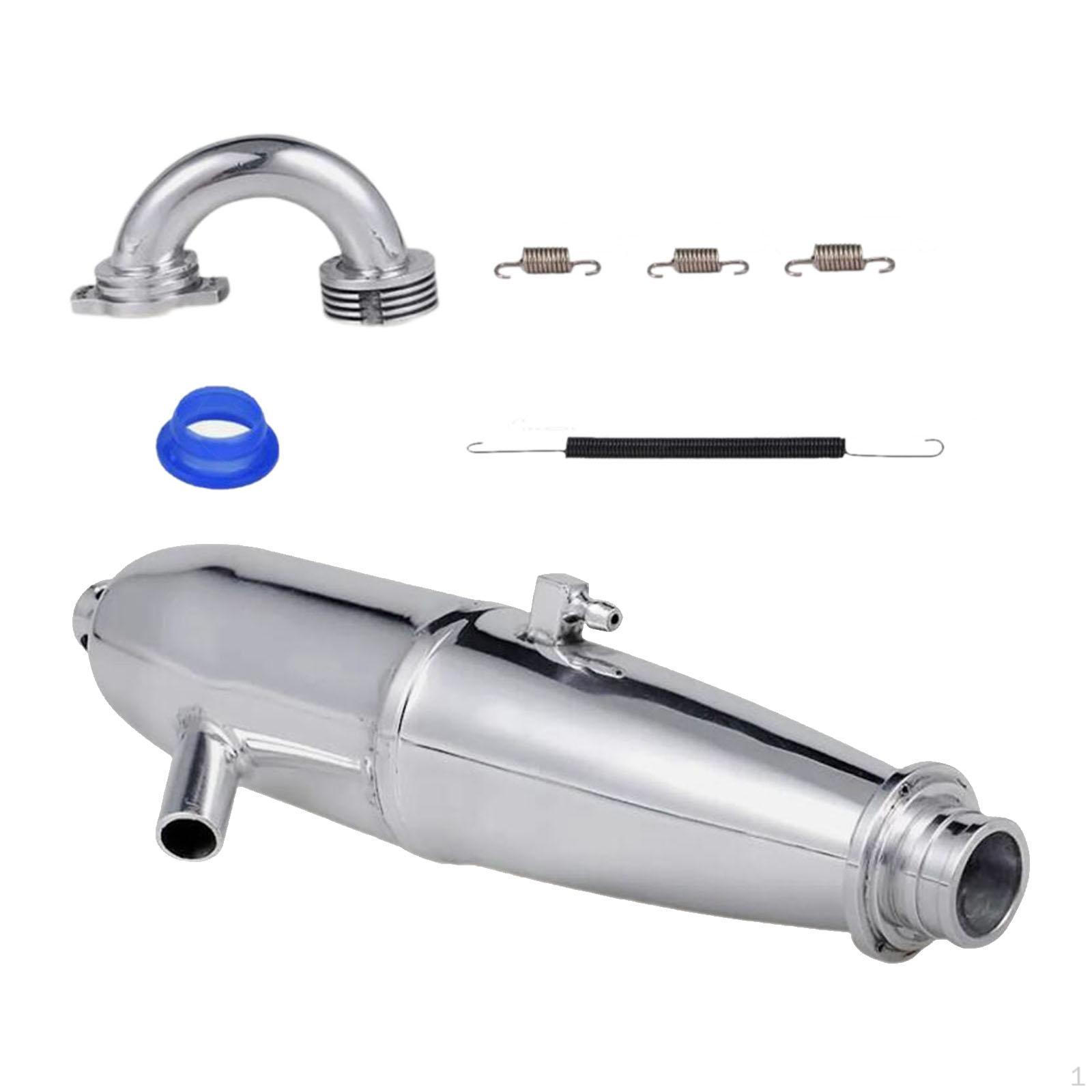 

RC Car Exhaust Pipe Replacement Accessories Easy Installation High Performance Repair Part