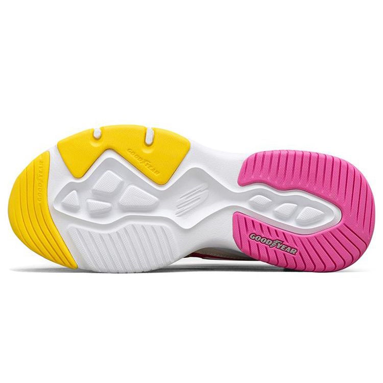 Skechers DLites 4.0 Breathable Mesh And Synthetic Leather Trendy Comfortable Shock-Absorbing Non-Slip Durable Casual Low-Top Sneakers 896024-NTMT