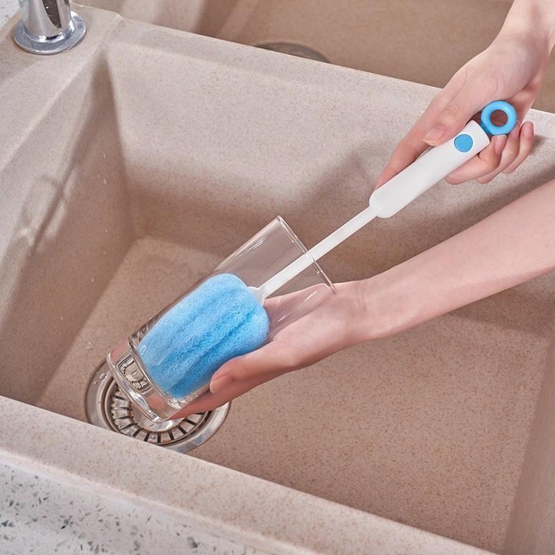 Brush Cup Sponge For Stain Removal And Bottle Cleaning In Kitchen Tool Durable