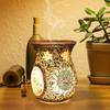 Lyellfe 2 Pack Essential Oil Burner, Fragrance Oil Warmer, Decorative Tealight Candle Holder, Incense Aromatherapy Oil Diffuser, Scented Wax Warmer