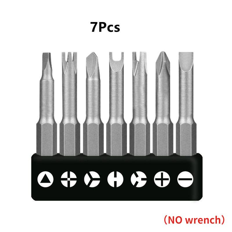 

Internal cross three-point screwdriver electric drill safety head precision Y U-shaped triangular screwdriver magnetic head 1/4