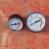 1/8inch/1/4-inch Thread Air Pressure Gauge Dial-Type Male Threaded Round Air Compressor Gauge Ranges 0-180psi 0-12Bar