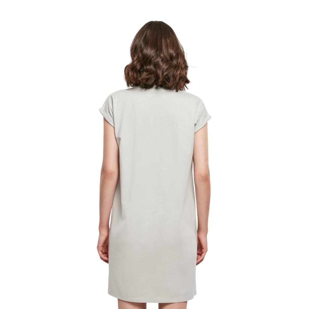 Build Your Brand Womens/Ladies Extended Shoulder Casual Dress