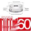 Dual-Sided Flat Timing Pulley: 5M50 Teeth, Width Options 11/16/21/27AF, Bore Size 8-30.