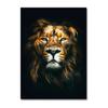 Modern Lion Family Wall Art Canvas Painting Print Posters Nature Animal Tiger Mural Pictures for Living Room Home Decoration