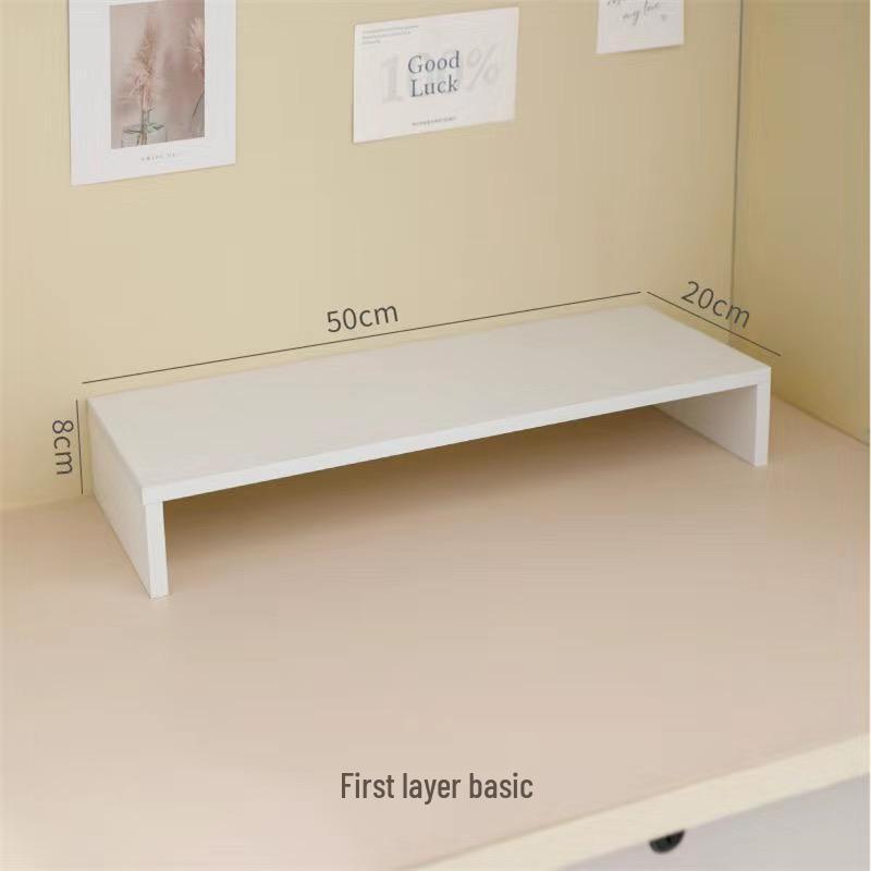Adjustable Laptop Stand Riser & Desktop Organizer for Monitor and Dormitory Storage