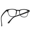 Anti-blue Light Flat Glasses Transparent Frame Big Lens Glasses Stylish Simple Round Frame Radiation Protection Eyewear lunettes for Women