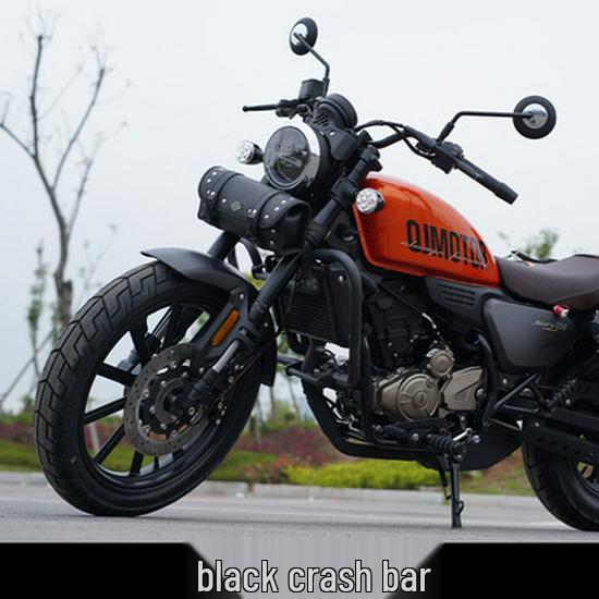 QJ Flash 250 Crash Bar & Rear Rack Kit: Protection Bar, Backrest, Side Bag Accessories