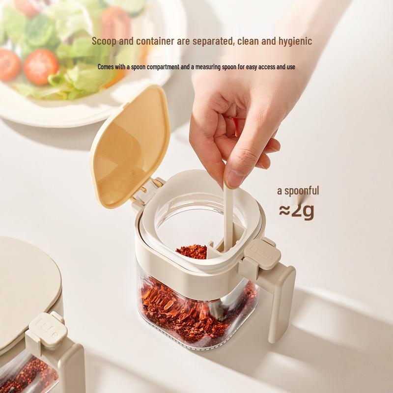 Zhi Shi Spoon-in-Lid Spice Jar