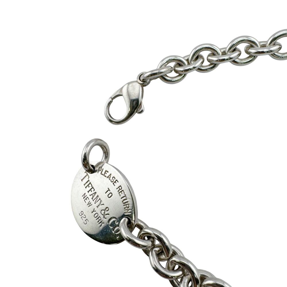 TIFFANY&Co. Oval tag Silver925 Return to TIFFANY & Co. Necklace Silver Silver925 Used