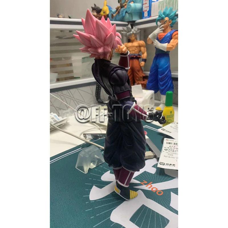 25cm Drogan Boll Figure Super Saiyan Rose 3rd Mission Prize D Pvc Action Figures Black Gocool Zamasu Model Toys For Children Gifts