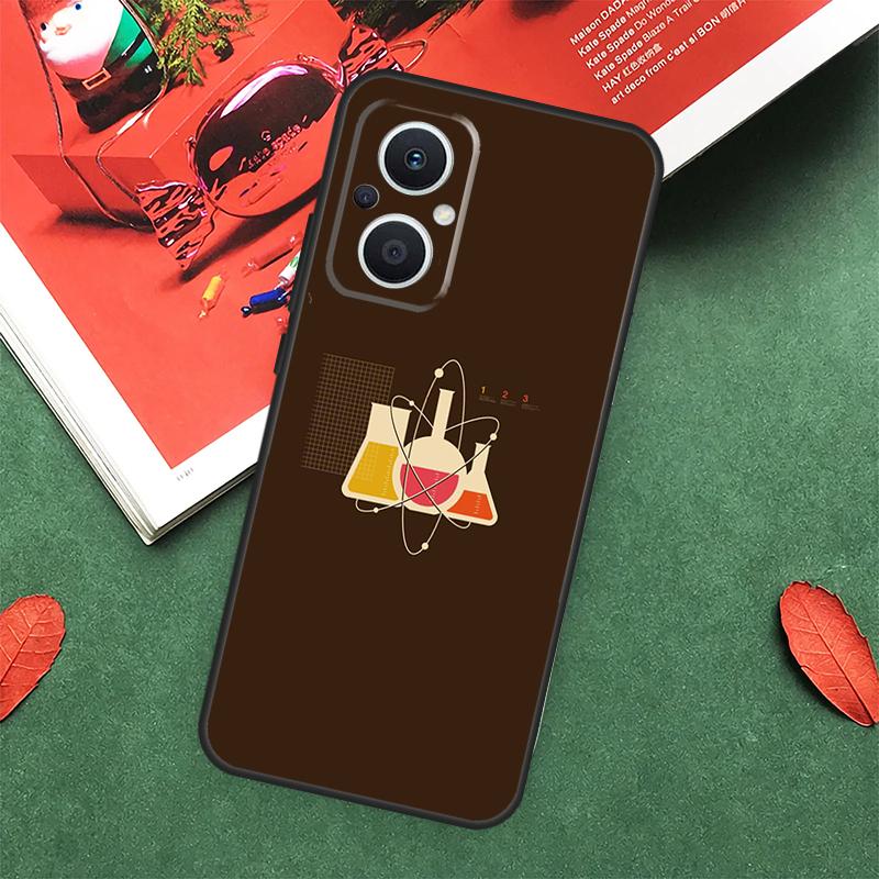 Science Biology Laboratory Case For OPPO Reno 7 8 Lite 8T 10 11 12 13 Pro 12F 13F 14F OPPO Find X8 X6 X5 X9 Pro Cover