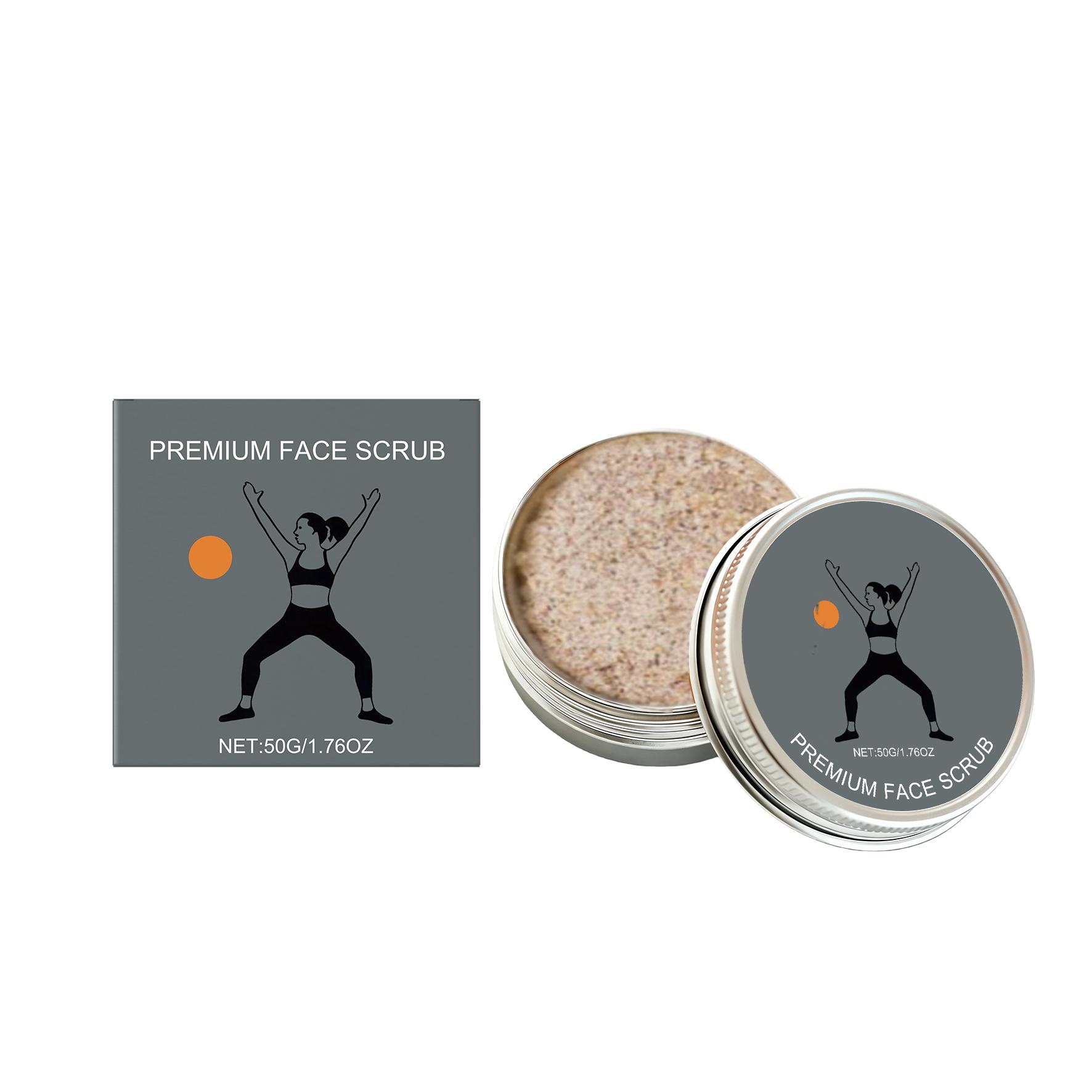 

Facial moisturizing Scrub cleans pores, moisturizes and protects skin with gentle, non-tight, tender, brightening and smooth skin