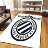 Club Brugge KV Custom Name Carpet Rug for Living Room Bedroom Home Sofa Decoration,Kids play Non-slip Floor Mat
