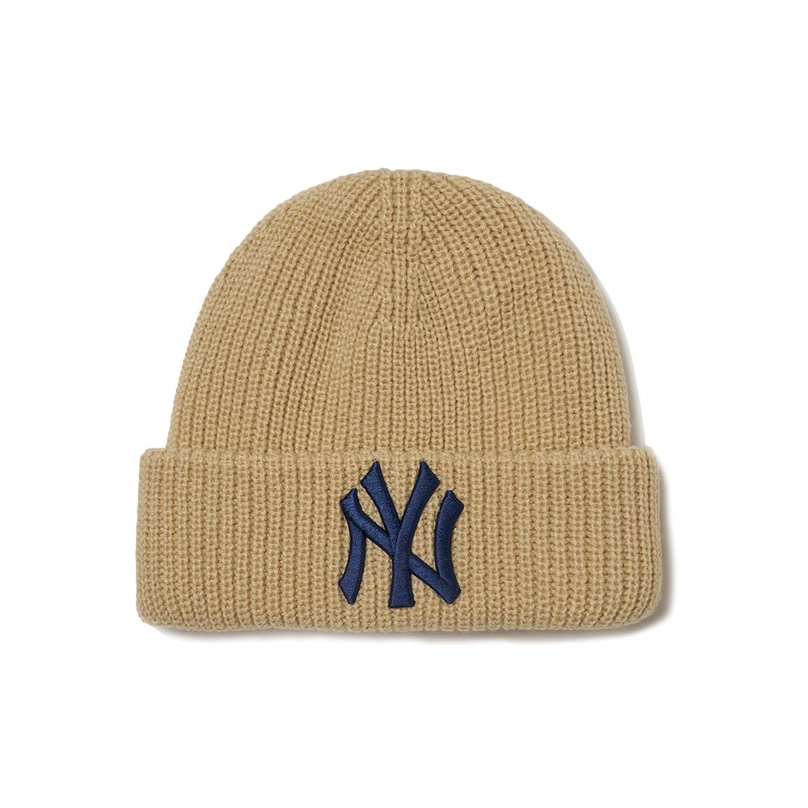 MLB Акриловые шапки-бини Унисекс Коричневые Модные 3ABNM0716-50BGS F
