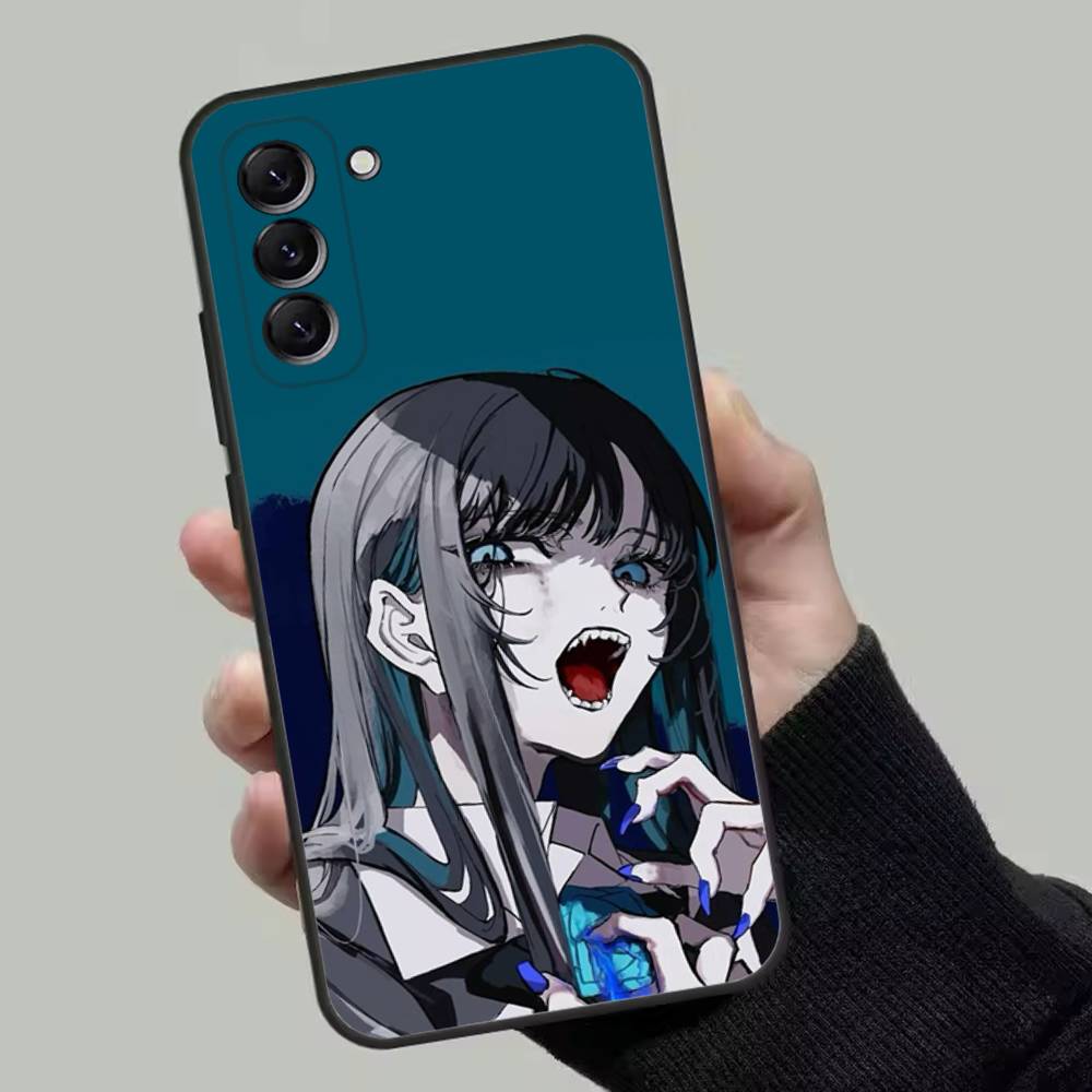 Ado Kyogen X Uta Handyhülle Für Samsung Galaxy A13,A21s,A22,A31,A32,A52,A53,A71,A80,Weiche Schwarze Schale