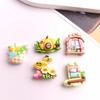 Resin Food Toy Bread DIY Hairpin & Dollhouse Ornaments Perler Beads Keychain Accessories