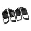 4Pcs ABS Chrome Car Inner Door Handle Bowl Cover Decoration Sticker Trim for Toyota CHR C-HR 2016 -  Interior Accessories
