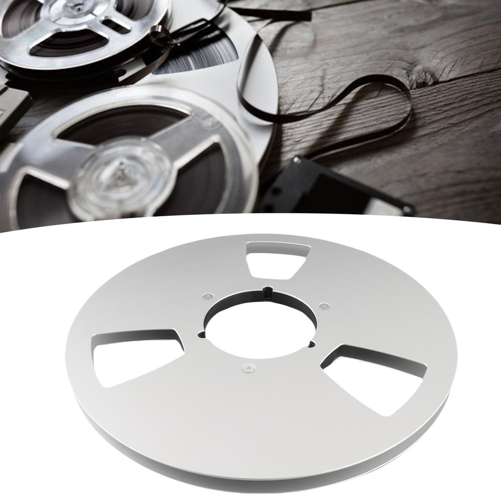 1Celsius4 10.5 Inch Empty Tape Reel Aluminum Alloy Reel Tape Recorder Accessory Empty Disc Opening Machine Parts for Nab