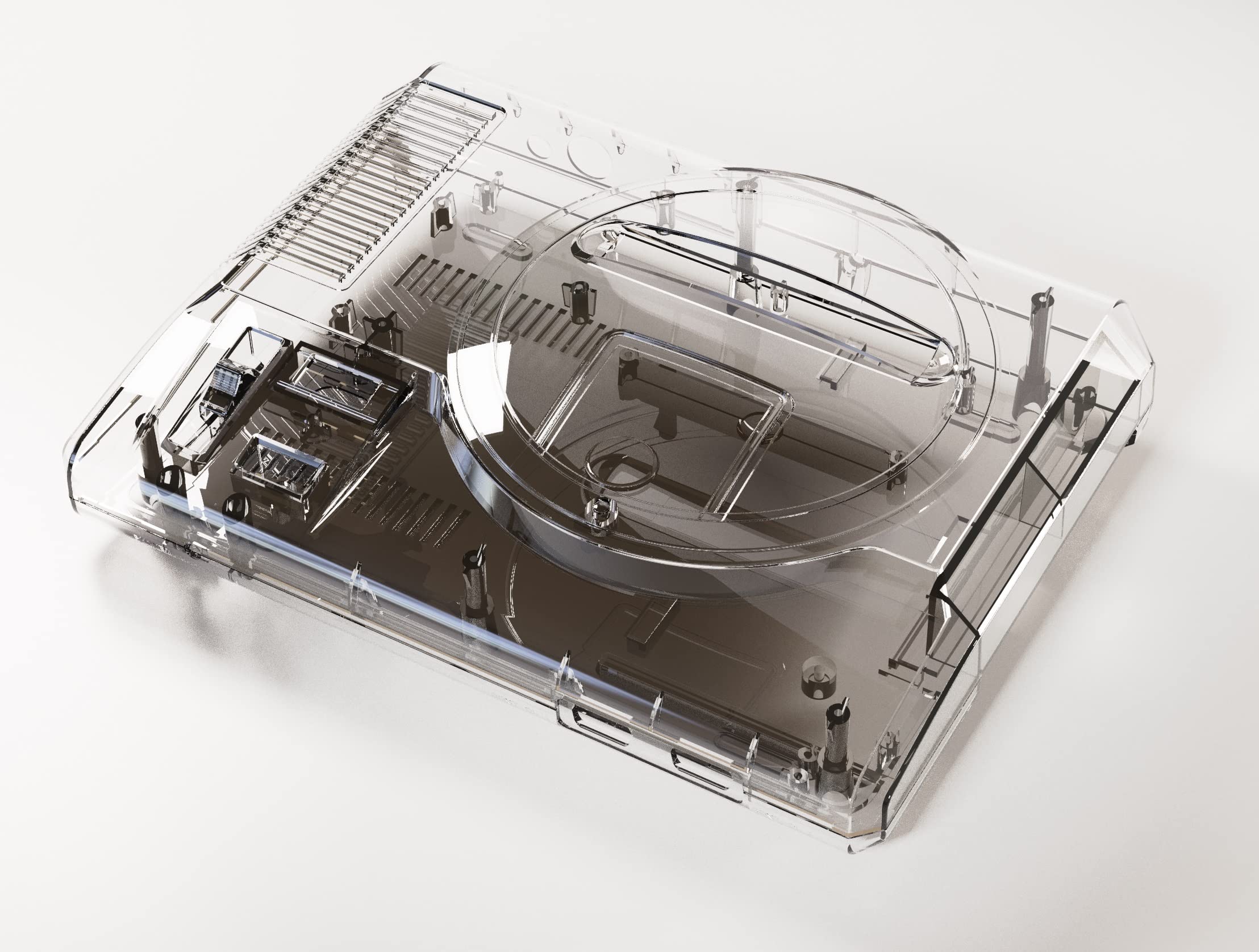 

SRPJ [RETRO GAME RESTORE] Replacement Shell for MD Console, Clear, for Mega Drive [432457]