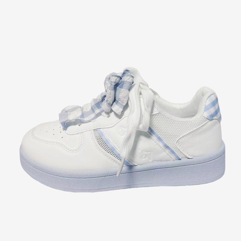 2025 summer Korean dopamine platform bread shoes new versatile breathable school style casual skateboard shoes children