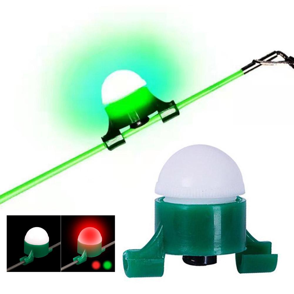 1pcs Fish Bite Alarms Compression Resistan Rod Tip Sensor LED Light Carp Night Fishing Bite Alarm Tool Fishing Equipment