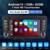 Black Bluetooth Android Auto ID3tag And RDS Satellite Radio Android Radio Sat Nav Compatible WMA