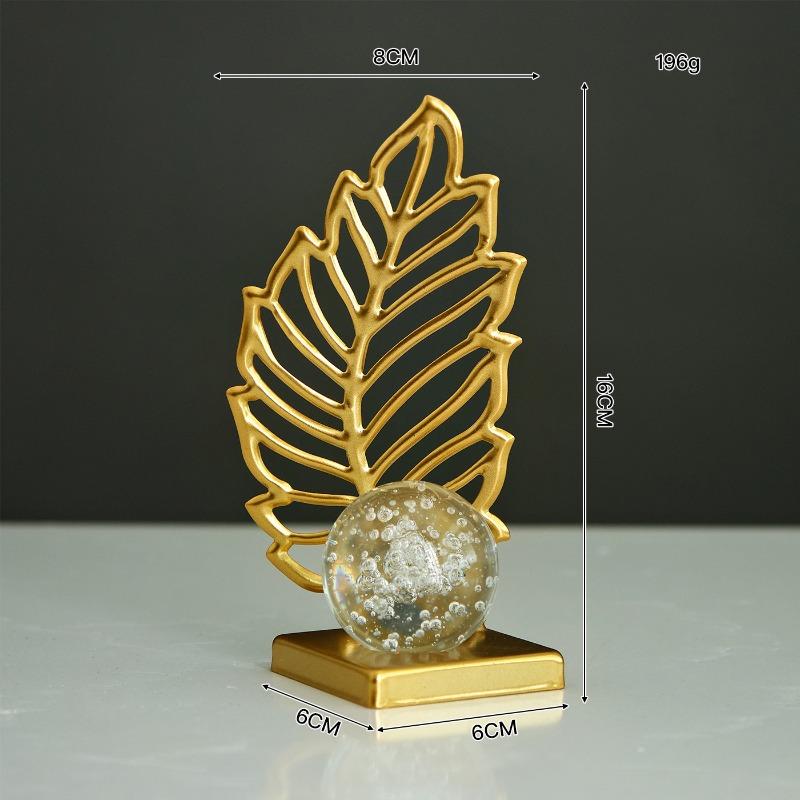 Creative Crystal Ball Ornaments for Home, Living Room, Office, Study, Entrance Hall and Wine Cabinet Decoration