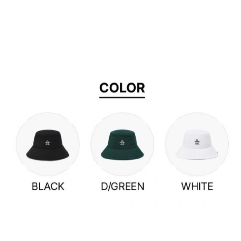 MunSingwear Men S Signature Bucket Hat White Mr121mcp12