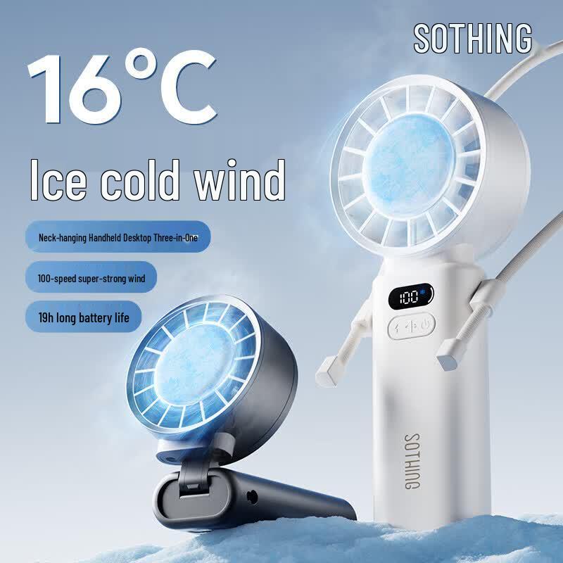 SOTHING Portable Handheld Folding Mini Fan