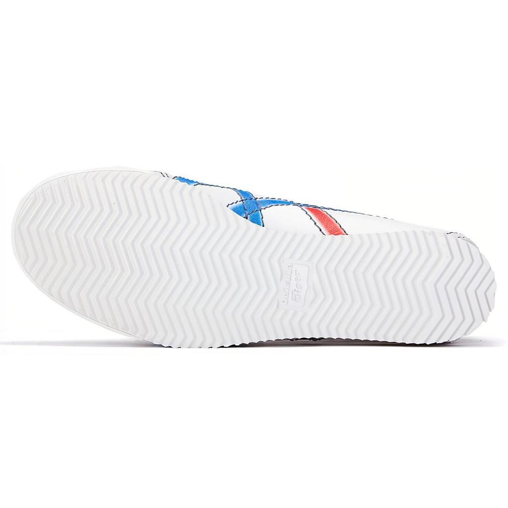 Onitsuka Tiger Mexico 66 Sd Pf Comfortable Versatile Low-Top Lifestyle Sneakers Unisex sneakers White Blue Red 1183A971-103