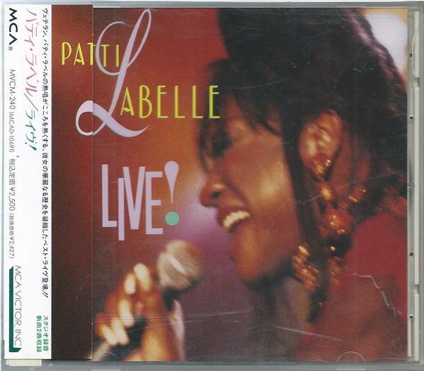

CD PATTI LABELLE - Live! MVCM240PROMO MCA Victor, Inc 1992 Japan Soul/Funk Used