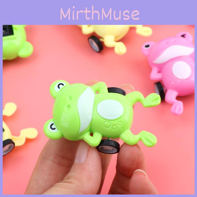 Plastic Toy Frog Push And Go Car Gift For Preschool Children
