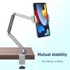 Phone Holder Tablet Stand Flexible Lazy Long Arm for 4-13inch Device Phone Holder 360° Rotation Adjustable for Desk Bed