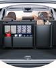 Car Trunk Storage Organizer Leather SUV Rear Seat Back Hanging Tools Firefighter Water Bottle Cup Pocket Organizer Accessories