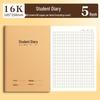 16k Thickened Soft Cover Student Diary Notebook