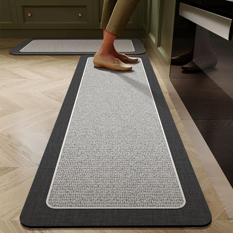 American Kitchen Special Mat Absorbent Oil Absorbent Diatom Mud Absorbent Mat Bathroom Foot Mat Can Be Wiped Clean Non-slip Carpet