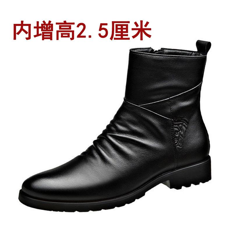 Men Spring Autumn Boots Leather Comfortable Wear For Daily Use Durable Material With Good Quality Stylish Design Suitable For Various Occasions 45 7450₽