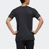 Adidas T Shirts Men's Black Crew Neck Moderate Straight Fit FK1418