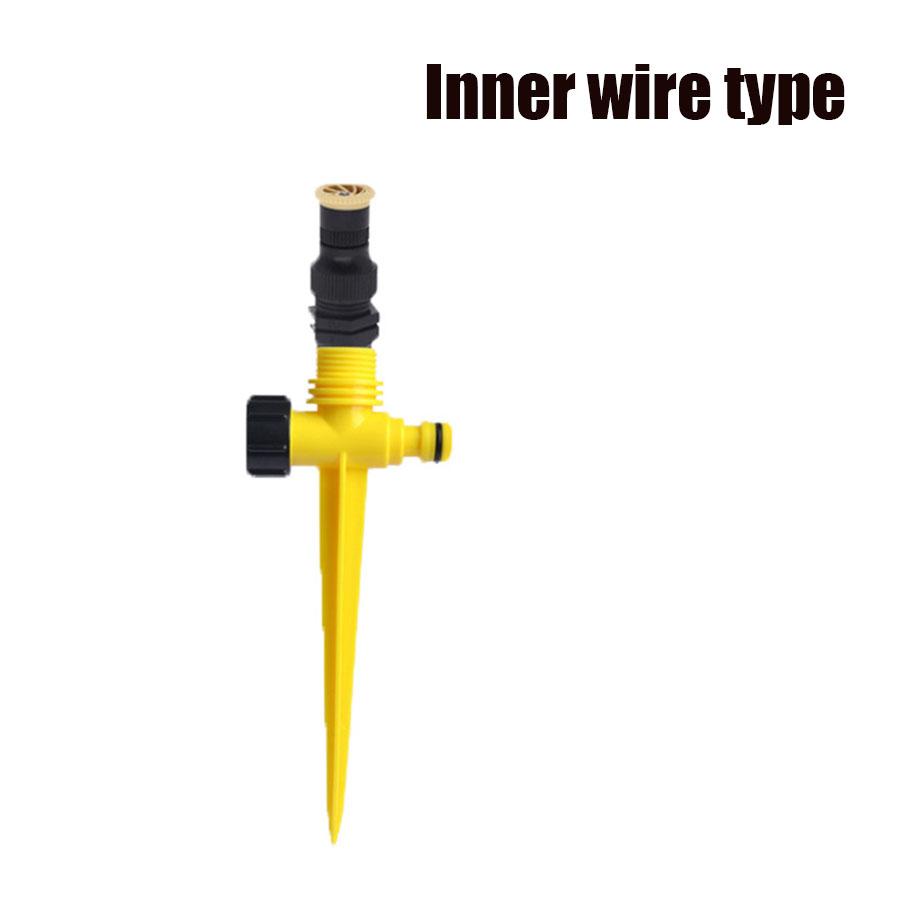 360° Adjustable Ground Stake Scattering Sprinkler, Lawn Automatic Watering Irrigation Tool
