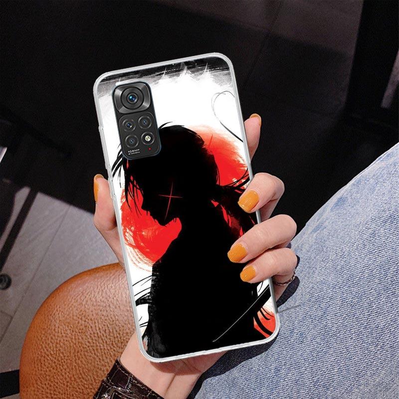 Rurouni Kenshin Anime Handyhülle Für Xiaomi Redmi Note 15 14 13 12S 12 11 Pro Plus 14S 11S 11E 10 10S 11T 5G Personalisierte Hülle