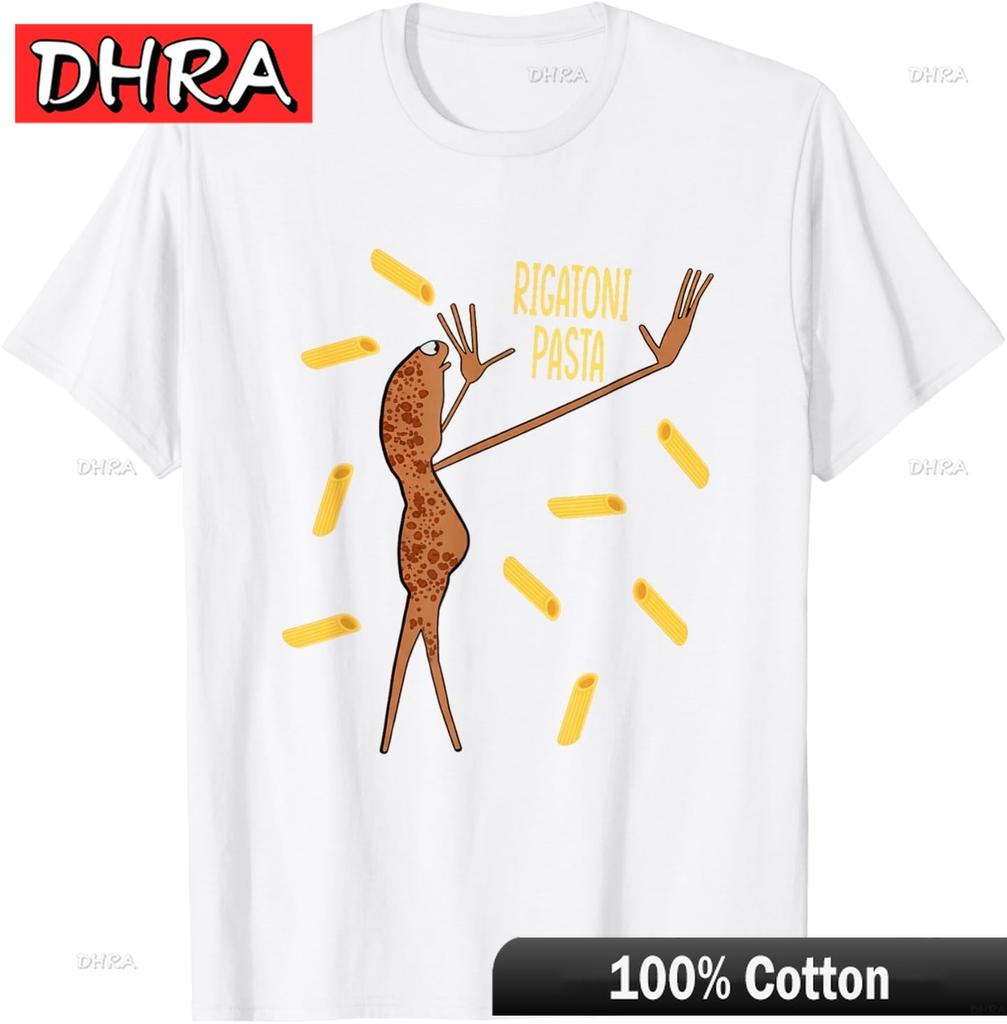Marcus The Worm Rigatoni Pasta TShirt Tops Creative Cool Punk TShirts Tees for Work From Home TShirt Unisex Australia Boyfriend