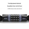 Carbon Steel Bicycle Chain Password Lock