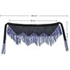 Triangle Belly Dance Hip Scarf Shining Tassel Hip Wraps Waist Chain Belt  Oriental Dancer Wear Show