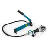 6T Hydraulic Crimping Tool V12-28mm TH16-32mm Press Pliers, V-shaped/TH-Shaped Pipe Crimping Pliers, Jaws 360° Head Hand-Held Press Pliers PE-X