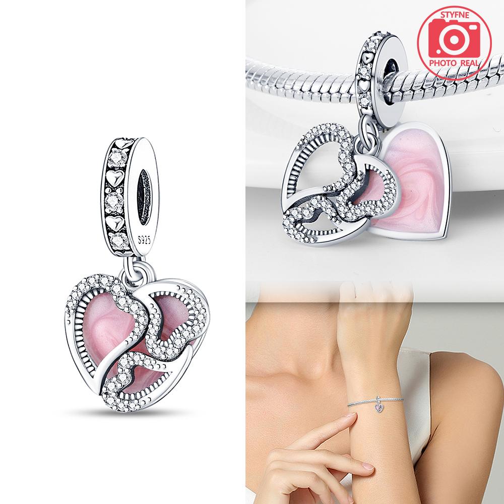 Heart Shaped Wings Pendant Copper Colors For Charms Copper Colors Original Bracelet For Jewelry Making