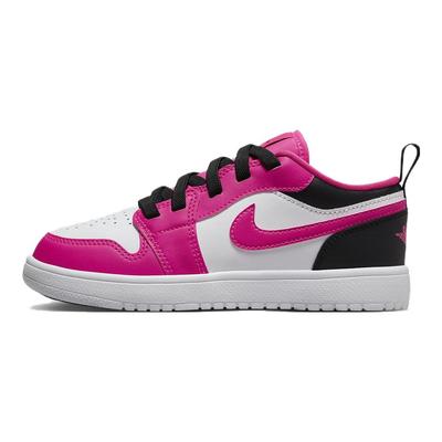 Air 1 Low ALT PS Fierce Pink Kids Sneakers Black White DZ6958-160
