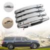 4pcs Outside Exterior Door Handle Front Rear Left Right for Chevrolet Silverado Tahoe GMC Sierra Yukon Cadillac Escalade Pickup