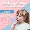 Kids Oral Care Children's U-shaped Toothbrush U-shaped Soft Bristles Mouth Toothbrush